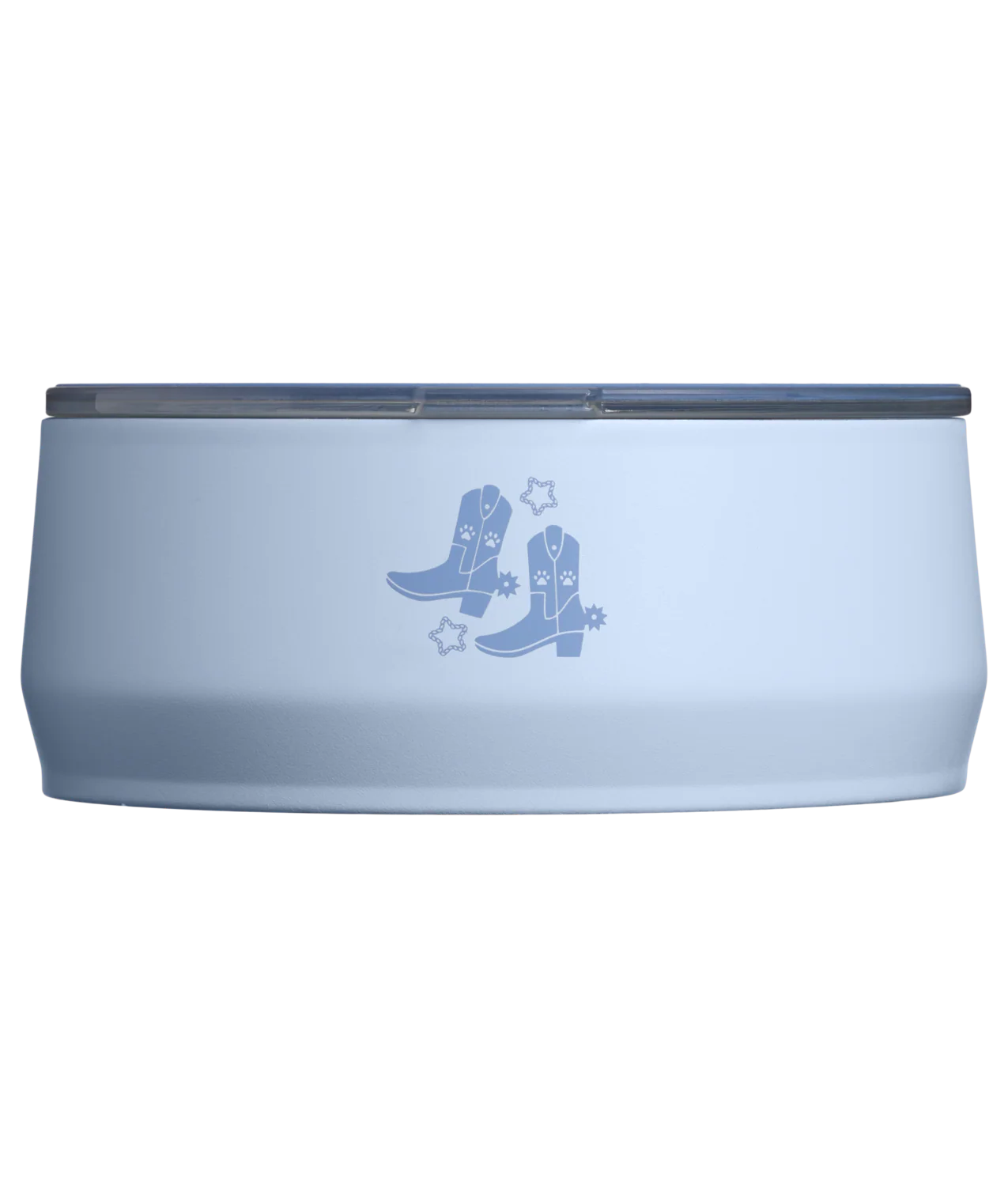 STANLEY PET BOWL LIGHT DENIM WESTERN