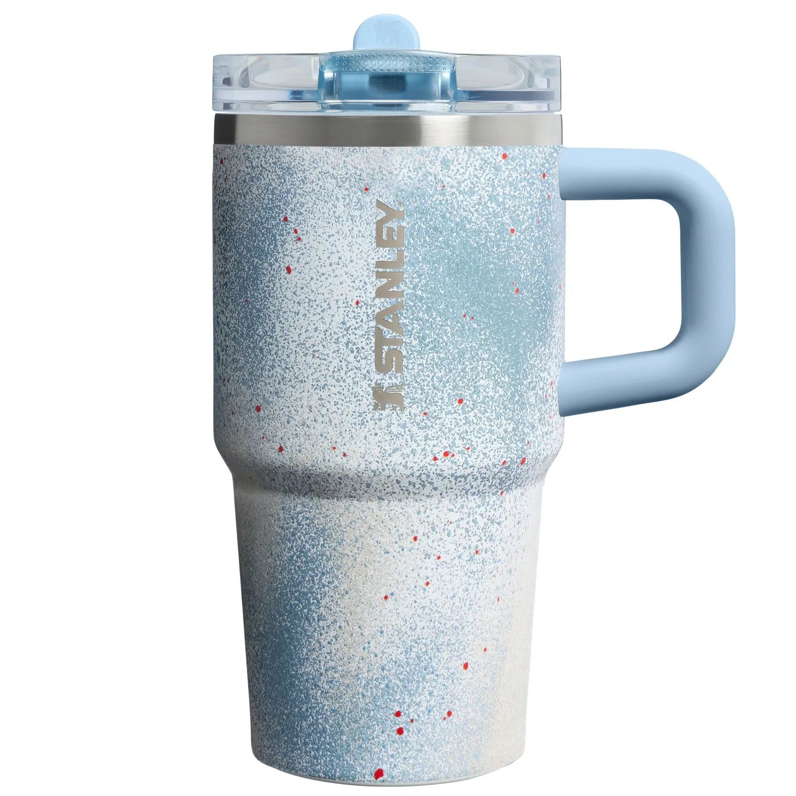 THE QUENCHER PROTOUR FLIP STRAW TUMBLER SLATE BLUE TECHGRAIN